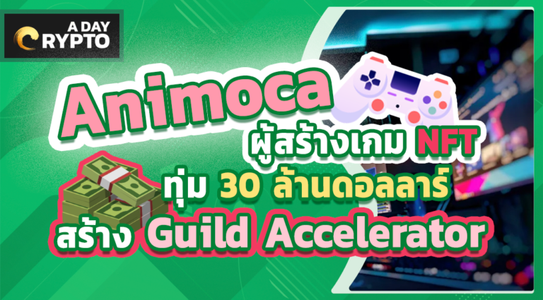 Animoca ทุ่ม 30 ล้านดอล สร้าง Guild Accelerator