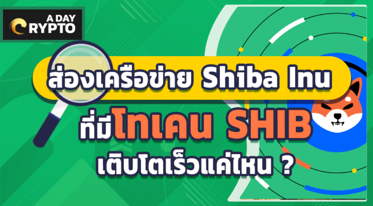 ส่องเครือข่าย Shiba Inu ที่มีโทเคน SHIB เติบโตเร็วแค่ไหน?