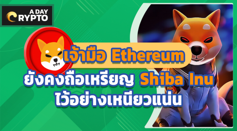 เจ้ามือ Ethereum ยังคงถือเหรียญ Shiba Inu ไว้อย่างเหนียวแน่น